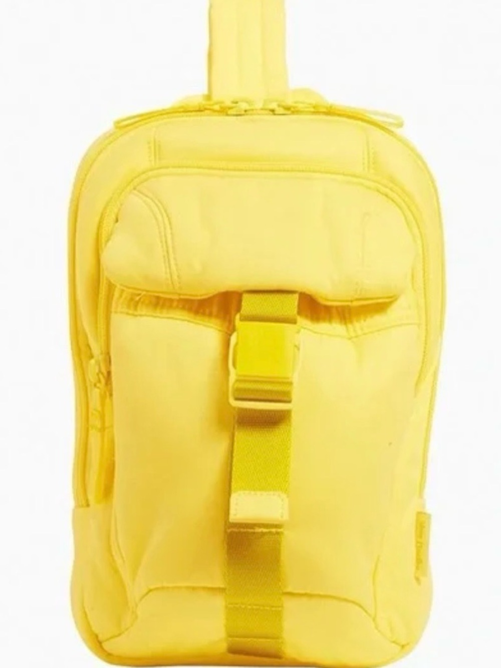 Yellow Vera Bradley Cotton Sling Bag